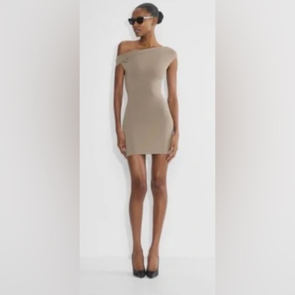 Aritzia One-Shoulder Dress